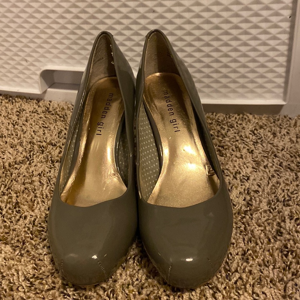 Grey high heels!